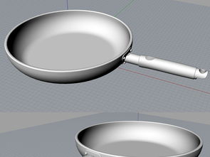 原创精致平底锅厨具汤锅3d模型和渲染文件设计图下载 图片20.20mb 其他模型库 其他模型